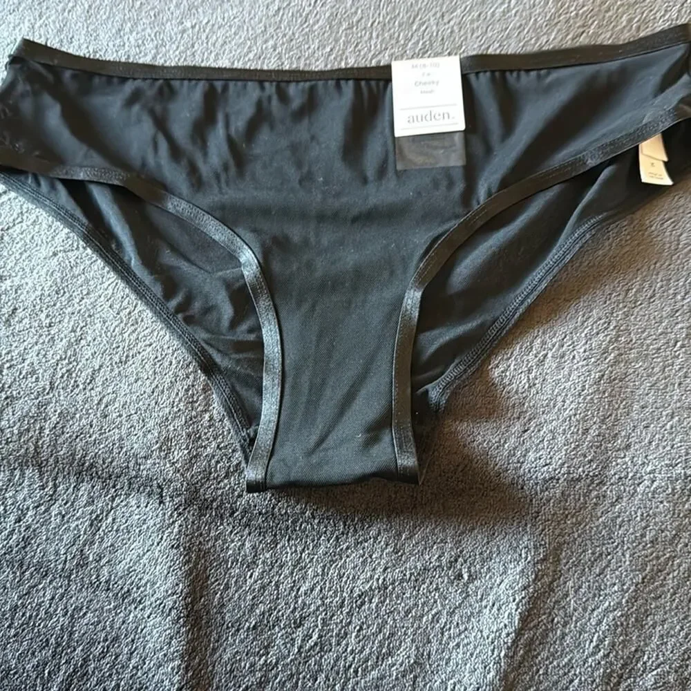 Cheeky Mesh Bottoms Black‎